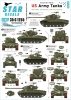 Star Decals 35-C1255 US Army Tanks in Korea 1/35